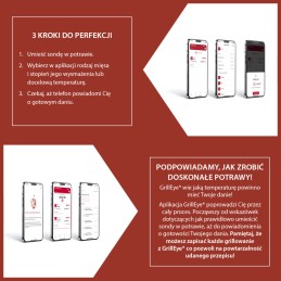 Grilleye Max Smart termometro pradinis paketas