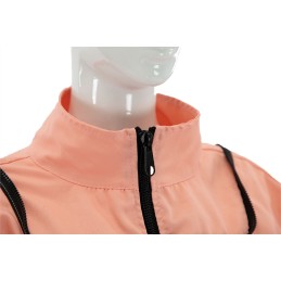 Lašišos megztinis su užtraukiama kepure, XL