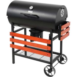 Grilis anglimis su dangteliu, grotelės 71x34,5cm