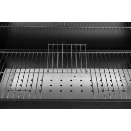 Grilis anglimis su dangteliu, grotelės 71x34,5cm