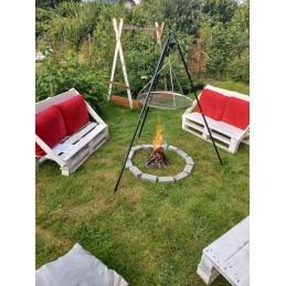 Grilis su židiniu „du viename“.