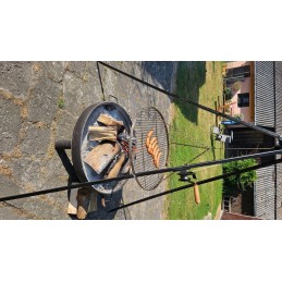 Grilis su židiniu „du viename“.