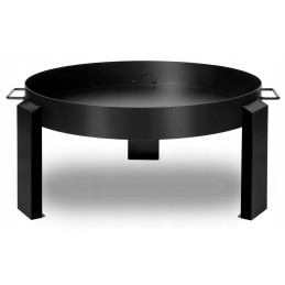 Ketaus ir plieno židinys, 80 cm ilgio