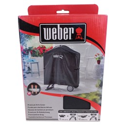 Weber 7120 vandeniui atsparus dangtelis griliui q premium 67 x 43 cm