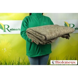 ✨ Labai storas biotekstilės mulčiavimas iš avies vilnos biolaneus metre, 200cm, 250g