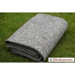 ✨ Labai storas biotekstilės mulčiavimas iš avies vilnos biolaneus metre, 200cm, 250g