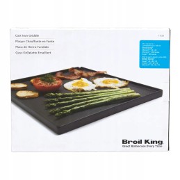 Ketaus lėkštė monarchui/karališkajam griliui 37x27,3 cm kepsnių karalius