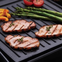 Ketaus lėkštė monarchui/karališkajam griliui 37x27,3 cm kepsnių karalius