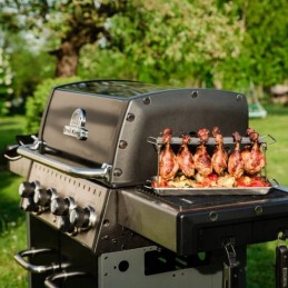 „Broil king“ blauzdelių kabykla su skrudintuvu el. knyga