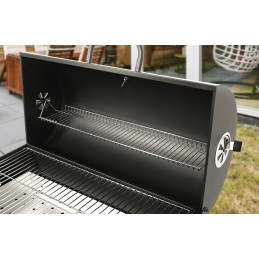 Grilis anglimis su dangteliu, grotelės 71x34,5cm