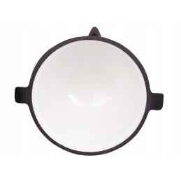 Ketaus medžioklės puodas, 8 litrai, emaliuotas puodas