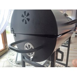 Grilis anglimis su dangteliu, grotelės 71x34,5cm