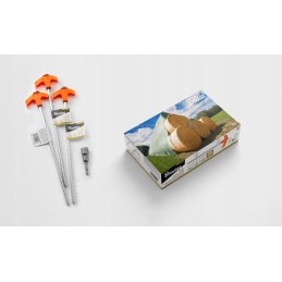 Bradas tvirtinimo kaištis 30cm įsukamas + pastinis kabliukas