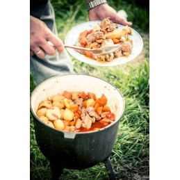 ⭐⭐Ketaus emaliuotas medžioklės puodas 5l katilas su kojelėmis⭐⭐