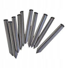 Ankeriai smeigtukų tvirtinimui prie vejos kraštų, eko lentos, 24 cm, 50 vnt.