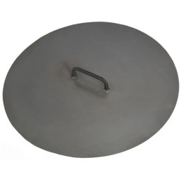 Dangtis apvalioms 80 cm grilio duobėms