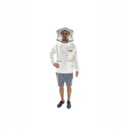 Tinklinis bitininkystės megztinis su kepure (m dydis)