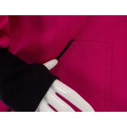 Megztinis su užtrauktuku su kepure, rožinis (Premium Line), XL