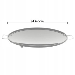 Cadac Skottel apvali kepimo skarda, 49 cm, skirta Carri Chef