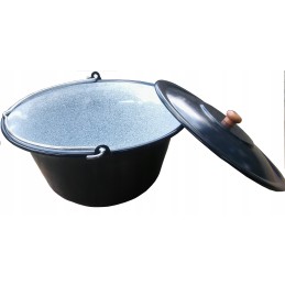 Sieninis inox katilas, 14 litrų, nerūdijantis plienas