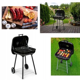 Sodo kepsninė su atverčiamu dangčiu