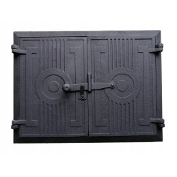 Ketaus durys, stačiakampės,