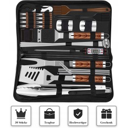 Grilljoy 25 dalių kepsninės aksesuarų rinkinys lagamine