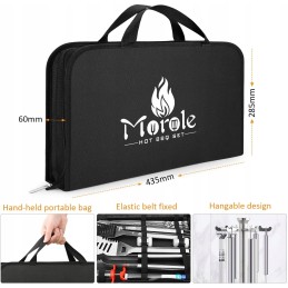 Morole 45 dalių kepsninės priedų rinkinys