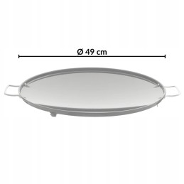 Cadac Skottel apvali kepimo skarda, 49 cm, skirta Carri Chef