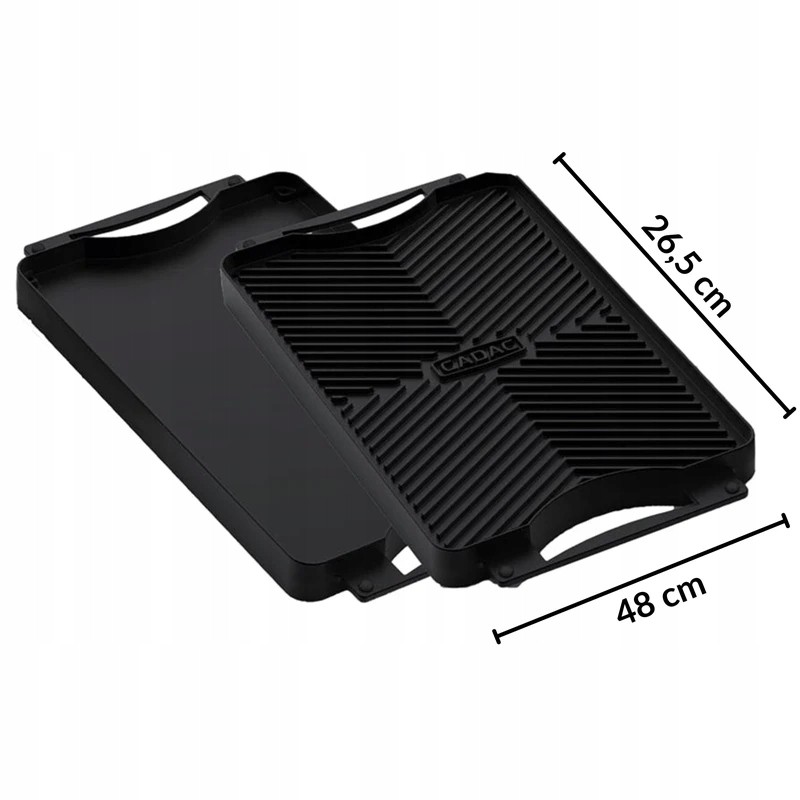 Dvipusė grilio plokštė