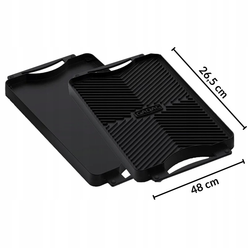 Dvipusė grilio plokštė