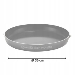 Cadac chef keptuvė 36cm su greengrill danga