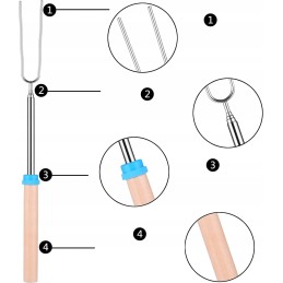 12x reguliuojami ištraukiami iešmai laužui ir griliui
