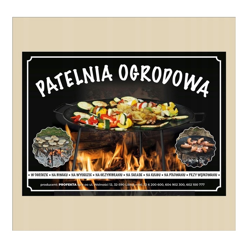 Plieninė ugnies keptuvė