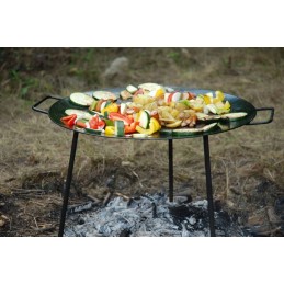 Plieninė ugnies keptuvė