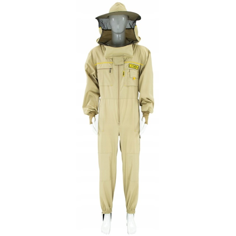 Lyson xl premium zip-up beekeeping suit