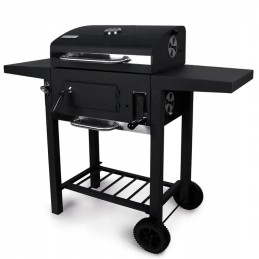 Profesionali sodo kepsninė su anglimis + lentynos + peleninė + dangtis + grotelės