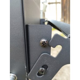 Profesionali sodo kepsninė su anglimis + lentynos + peleninė + dangtis + grotelės