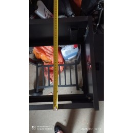 Profesionali sodo kepsninė su anglimis + lentynos + peleninė + dangtis + grotelės