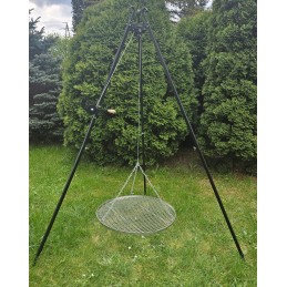 Trikojis sodo grilis, storos nerūdijančio plieno grotelės 70