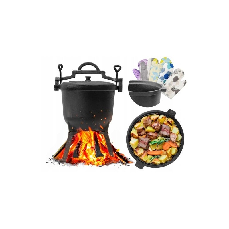 ⭐⭐medžioklinis katilas skrudintam ketiniam puodui 8l⭐⭐