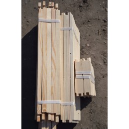 Hoffman dadant rėmas 1 2 100 vnt