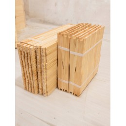 Tenonuotas Hoffman dadant rėmas, 100 vnt