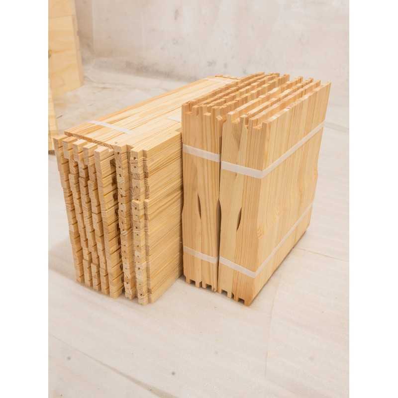 Tenonuotas Hoffman dadant rėmas, 100 vnt