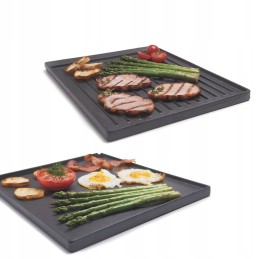 „Broil king“ dvipusė ketaus plokštė signet crown serijos kepsniams (11221)