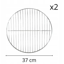 Rūkykla, grilis, anglių puodas, židinys, 3in1, apvalus, nešiojamas + nemokamas
