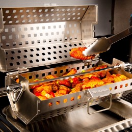 „Broil king“ grilio krepšelis, kepimo krepšelis tolygiai kepti ant grotelių