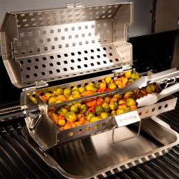 „Broil king“ grilio krepšelis, kepimo krepšelis tolygiai kepti ant grotelių