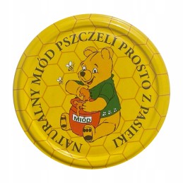 Didelė Pūkuotuko meškiuko kepuraitė 82 mm, dėžutė 750 vnt