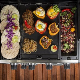 „Broil king“ ketaus wok ant grotelių, skirta imperatoriškam karališkam wok, skirta ketaus kepimui ant grotelių